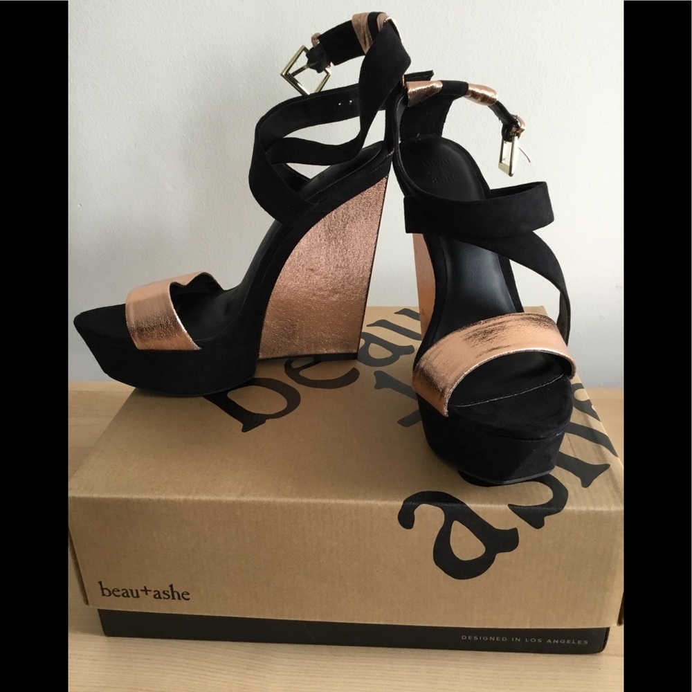 Beau + Ashe Wedge Sandals